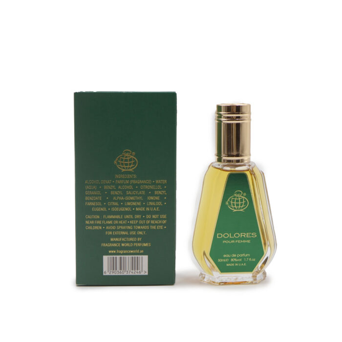 DOLORES POUR FEMME EAU DE PARFUM 50ML BY FRAGRANCE WORLD - Image 6