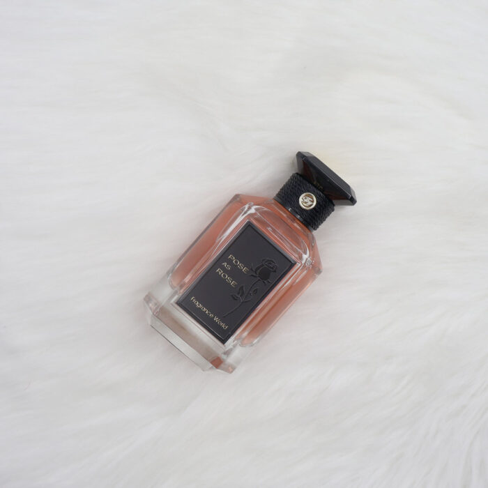 POSE AS ROSE EAU DE PARFUM 100ML BY FRAGRANCE WORLD, NATURAL SPRAY - Image 2