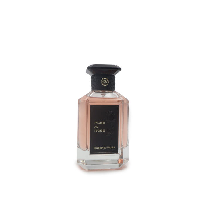 POSE AS ROSE EAU DE PARFUM 100ML BY FRAGRANCE WORLD, NATURAL SPRAY - Image 6