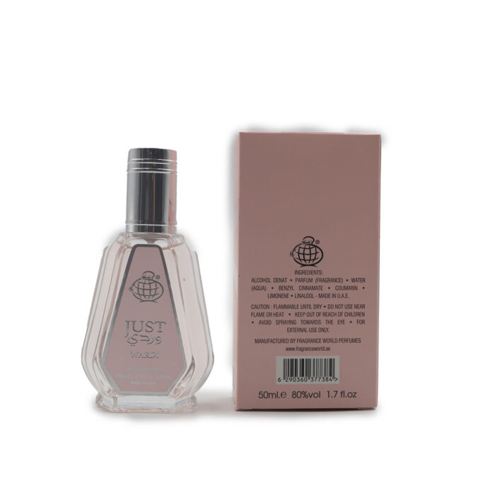 JUST WARDI EAU DE PARFUM 50ML BY FRAGRANCE WORLD - Image 6