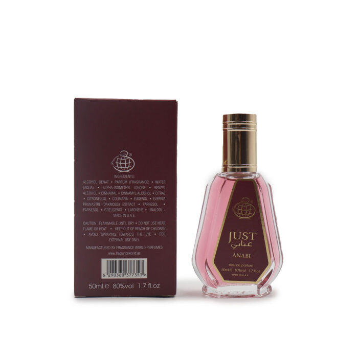 JUST ANABI EAU DE PARFUM 50ML BY FRAGRANCE WORLD - Image 5