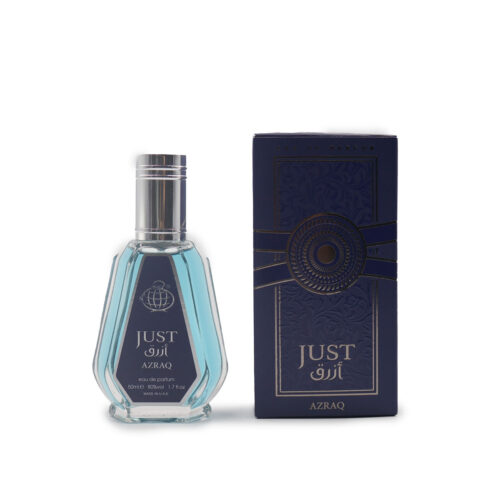 JUST  AZRAQ EAU DE PARFUM 50ML BY FRAGRANCE WORLD
