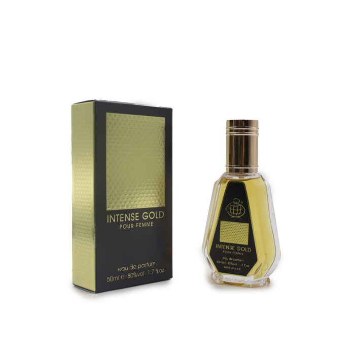 INTENSE GOLD POUR FEMME EAU DE PARFUM 50ML BY MAISON FRAGRANCE WORLD - Image 4