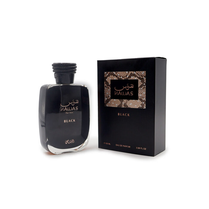 HAWAS BLACK EAU DE PARFUM 100ML BY RASASI FOR MEN