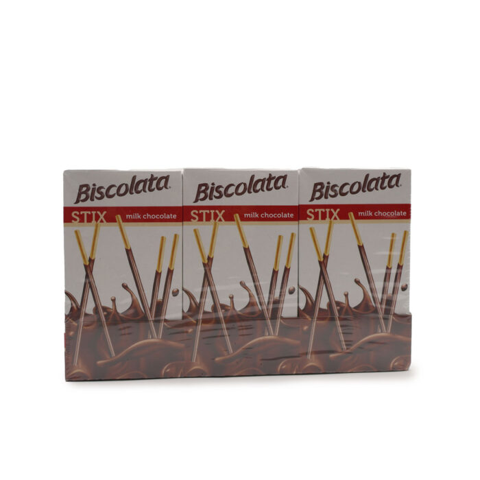 BISCOLATA STIX , BISCUIT STICKS COATED WITH MILK CHOCOLATE 40G {1BOX , 3BOXES , 6BOXES, 12BOXES} - Image 5
