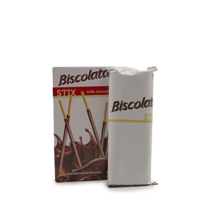 BISCOLATA STIX , BISCUIT STICKS COATED WITH MILK CHOCOLATE 40G {1BOX , 3BOXES , 6BOXES, 12BOXES} - Image 8