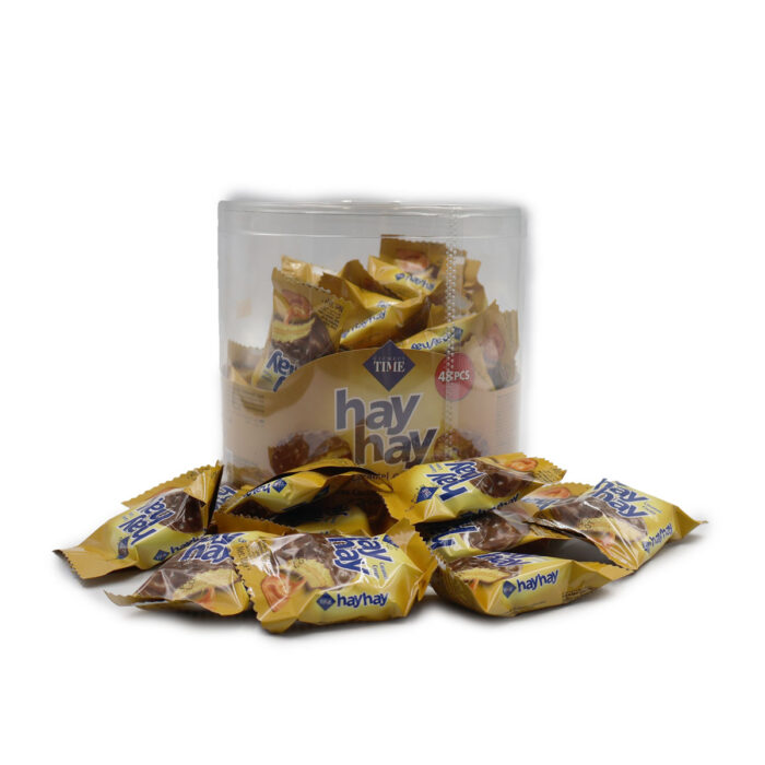 HAY HAY CARAMEL CREAM, COCOA COATED SANDWISH BISCUIT WITH CARAMEL CREAM {12PCS, 24PCS, 48PCS } - Image 5