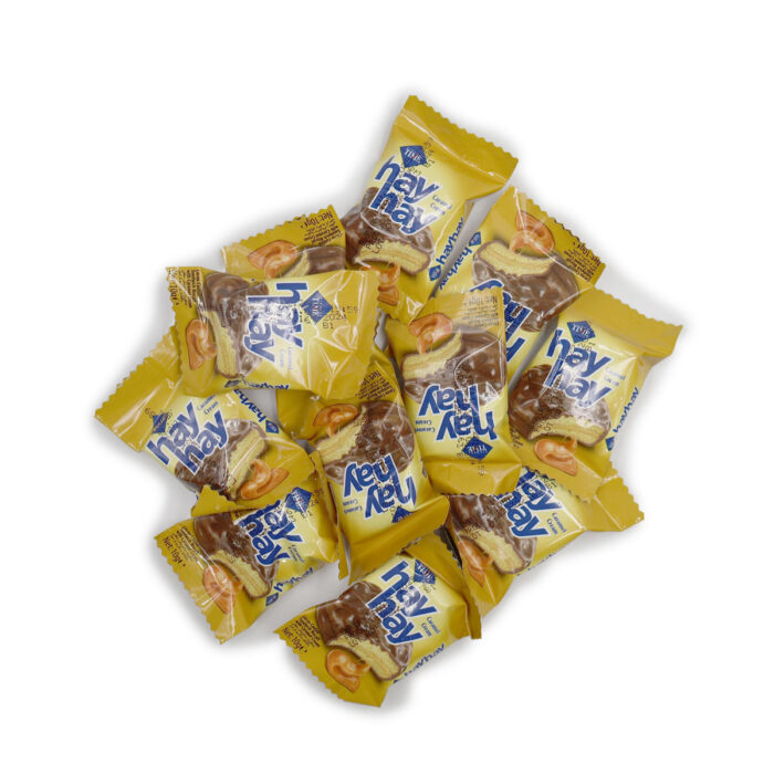 HAY HAY CARAMEL CREAM, COCOA COATED SANDWISH BISCUIT WITH CARAMEL CREAM {12PCS, 24PCS, 48PCS } - Image 6