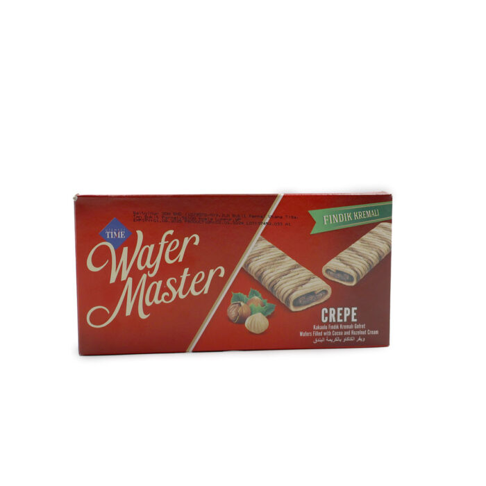 WAFER MASTER  CREPE , WAFERS FILLED WITH COCA AND HAZELNUT CREAM 65G {1PC , 3PCS , 6PCS} - Image 3