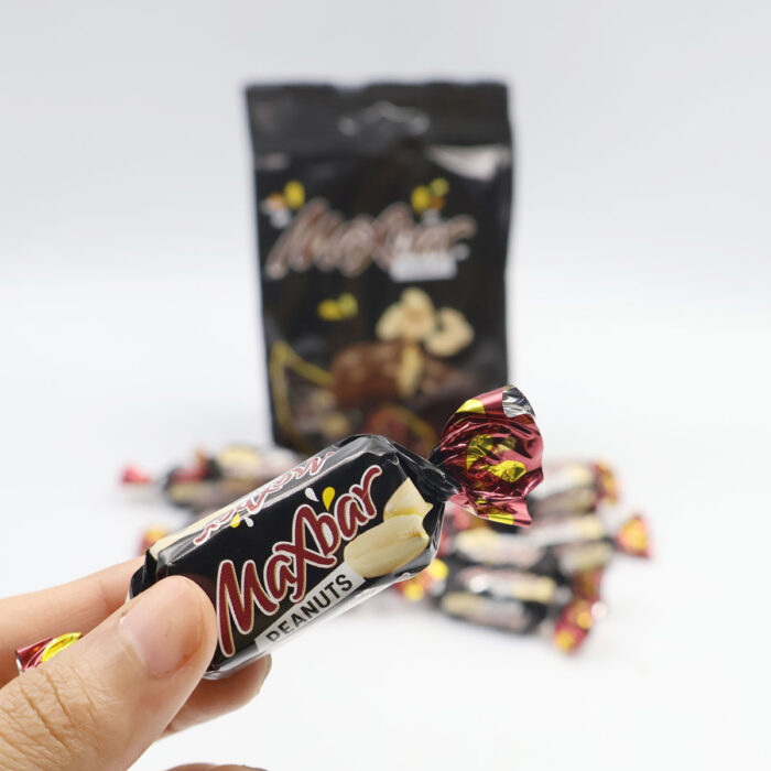 MAXBAR PEANUTS, MILK CHOCOLATE COATED BAR WITH CARAMEL NOUGAT AND PEANUT 142G {1Pack ,2pack} - Image 4