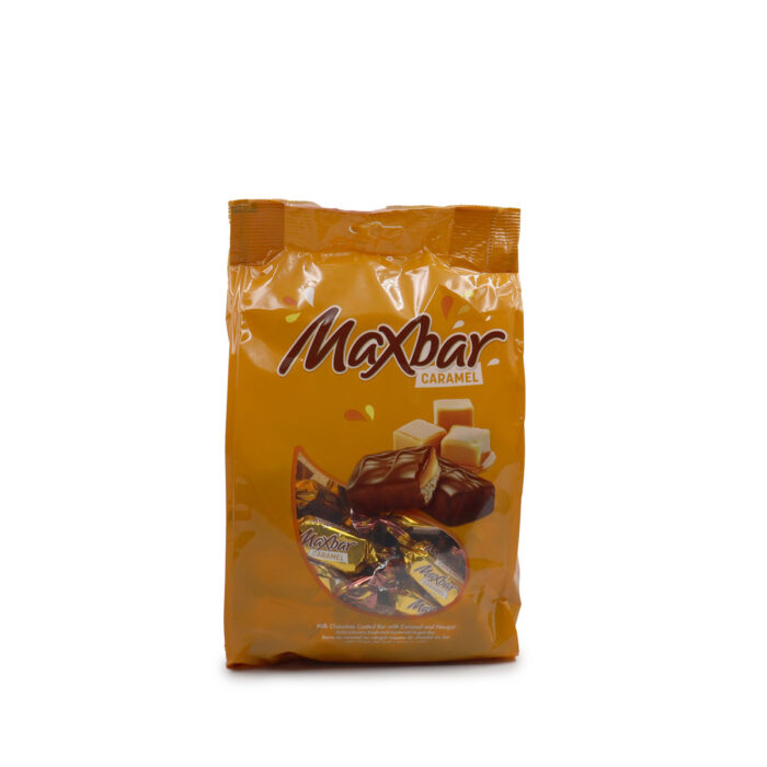 MAXBAR CARAMEL, MILK CHOCOLATE COATED BAR WITH CARAMEL AND NOUGAT {250G ,430G} - Image 5