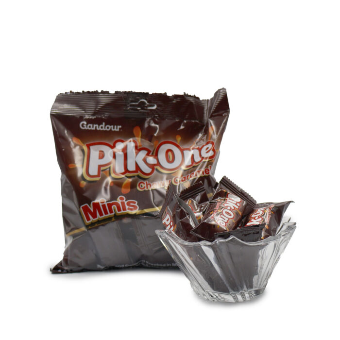 PIK ONE CHEWY CARAMEL MINIS, NOUGAT AND CARAMEL ENROBED IN MILK CHOCOLATES {150G,297G} - Image 5