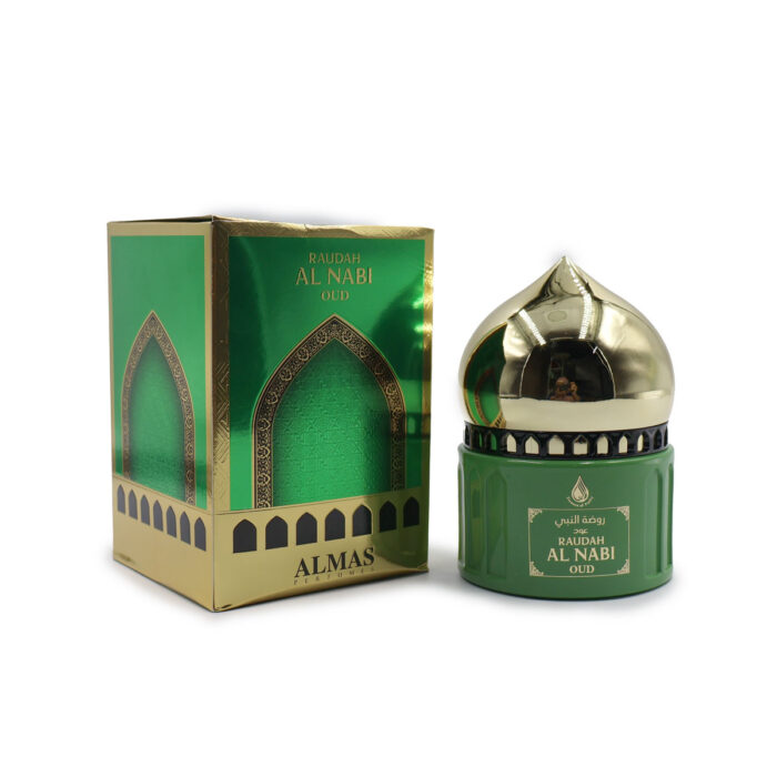 RAUDAH AL NABI OUD BAKHOUR/BAKHOOR 60G BY ALMAS PERFUMES _Essence Of Purity - Image 3