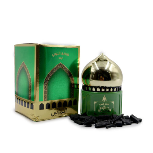 RAUDAH AL NABI OUD BAKHOUR/BAKHOOR 60G BY ALMAS PERFUMES _Essence Of Purity
