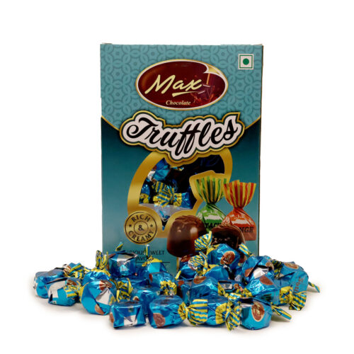 MAX SOUL TRUFFLES CHOCOLATE WITH A SMOOTH MELTING VANILLA FILLING {250G, 500G, 1KG}