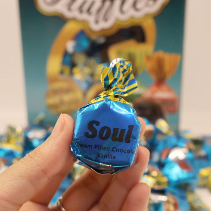 MAX SOUL TRUFFLES CHOCOLATE WITH A SMOOTH MELTING VANILLA FILLING {250G, 500G, 1KG} - Image 3
