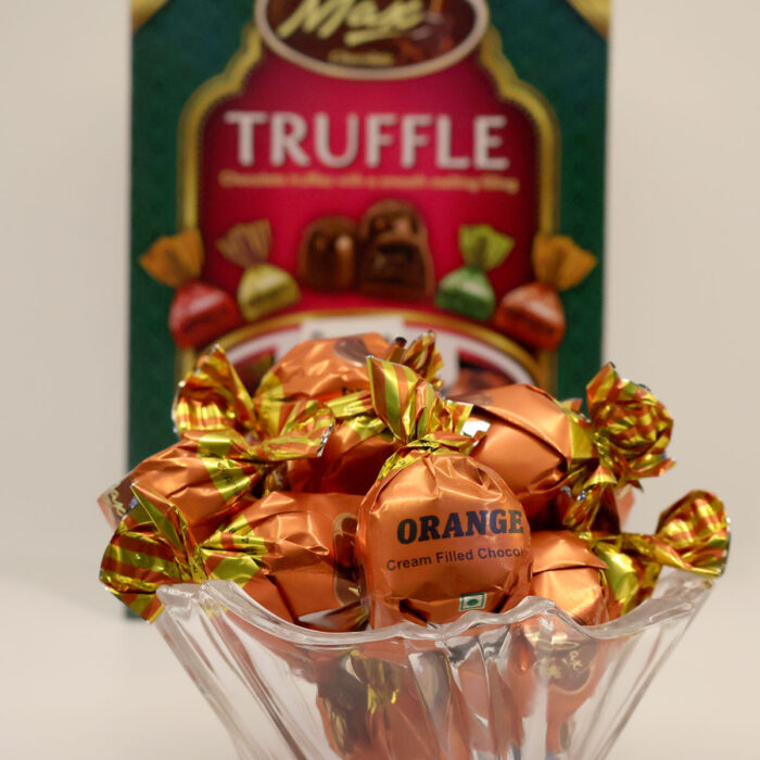 MAX TRUFFLE CHOCOLATE WITH A SMOOTH MELTING ORANGE  FILLING {250G, 500G, 1KG} - Image 7