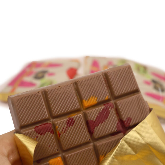 FIT DUBAI CHOCOLATE { 80G } PISTACHIO KUNAFA CHOCOLATE ,MADE IN U.A.E BY MAX CHOCOLATE - Image 6