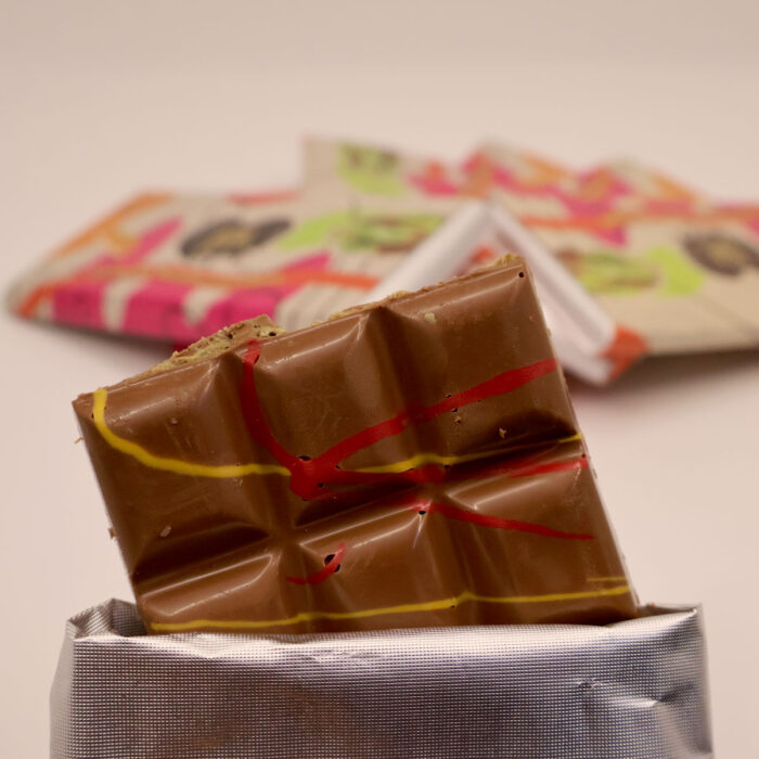 FIT DUBAI CHOCOLATE { 100G } PISTACHIO KUNAFA CHOCOLATE ,MADE IN U.A.E BY MAX CHOCOLATE - Image 6