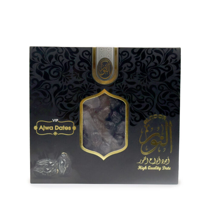 ALNOOR AJWA DATES VIP ,HIGH QUALITY DATES/KURMA { 250G/ 500G/ 1KG } - Image 3