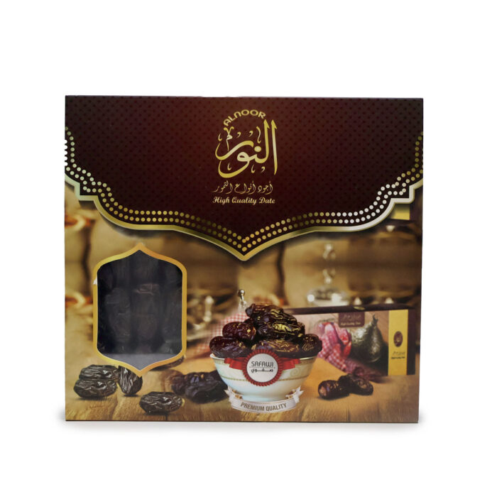 ALNOOR SAFAWI PREMIUM QUALITY ,HIGH QUALITY DATES/KURMA { 250G/ 500G/ 1KG } - Image 3
