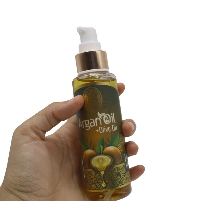 ALNOOR ARGAN OIL + OLIVE OIL 120ML ,MINYAK ARGAN ALNOOR + MINYAK ZAITUN - Image 4