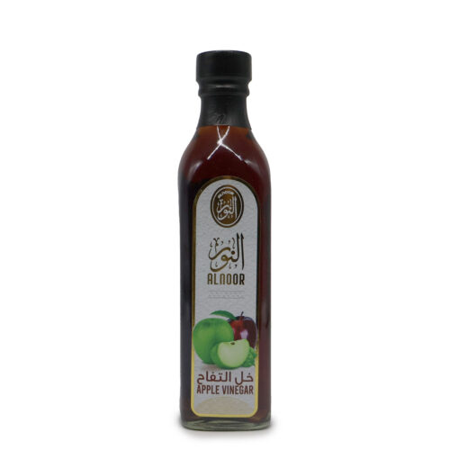 "ALNOOR Apple Vinegar/ Cuka Epal 375ML Product of Turkeyخل التفاح "