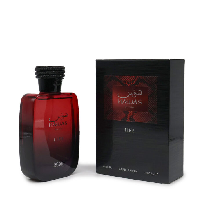 HAWAS FIRE  EAU DE PARFUM 100ML BY RASASI - Image 4