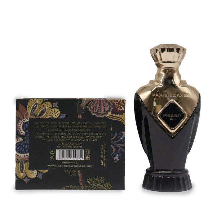 PRODIGY NOIR EAU DE PARFUM 100ML BY PARIS CORNER , NATURAL SPRAY - Image 6