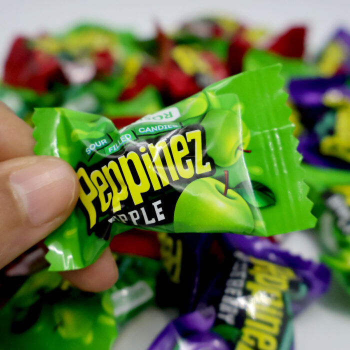 ROSHEN PEPPINEZ - SOUR FRUIT FILLED CANDIES { 300G , 500G , 900G } - Image 5