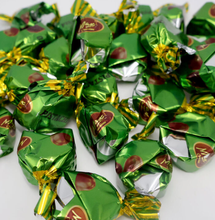 MAX TRUFFLES CHOCOLATE WITH A SMOOTH MELTING PISTACHIO FILLING {250G, 500G, 1KG}