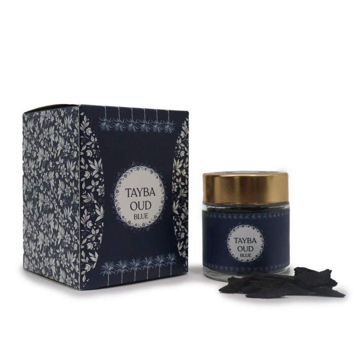 BUKHOOR TAYBA OUD BLUE 35GRM BY EZMA OUD