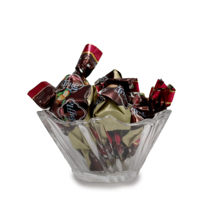 TRUFFLE MILK CHOCO WITH HAZELNUT FLAVOURED CREAM AND CRISPY RICE BY ELVAN{ 250G, 500G, 1KG } - Image 6
