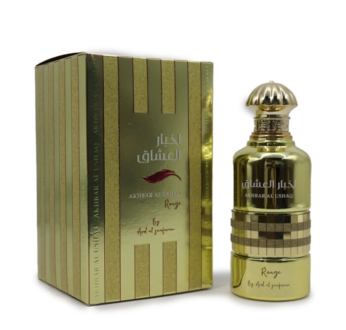 AKHBAR AL USHAQ ROUGE 100ML EAU DE PARFUM BY ARD AL ZAAFARAN