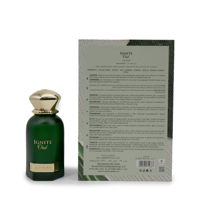 IGNITE OUD EAU DE PARFUM 60ML BY AHMED AL MAGHRIBI - Image 6