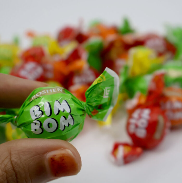 Roshen Bim Bom Hard Candy with Fruit Flavor Filling { 250G, 500G, 1KG } - Image 7