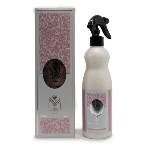 Lara Air Freshener 480ML By Almas Perfumes, { For Carpets, Sofas And Curtains }