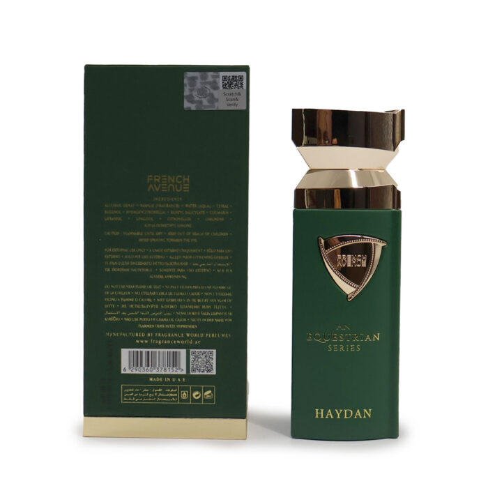 AN EQUESTRAIN SERIES HAYDAN Eau De Parfum 100ML By French Avenue (Green) - Image 5