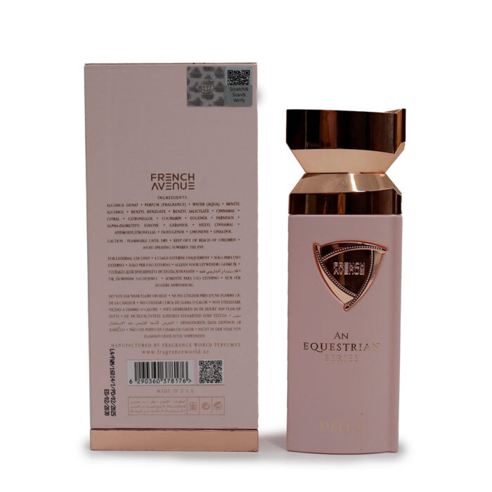 AN EQUESTRAIN SERIES DELLA Eau De Parfum 100ML By French Avenue ( Pink ) - Image 8