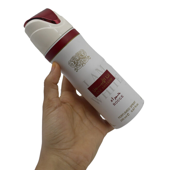 Ana Al Abiyedh Rouge Body Spray 200ml By Lattafa - Image 6