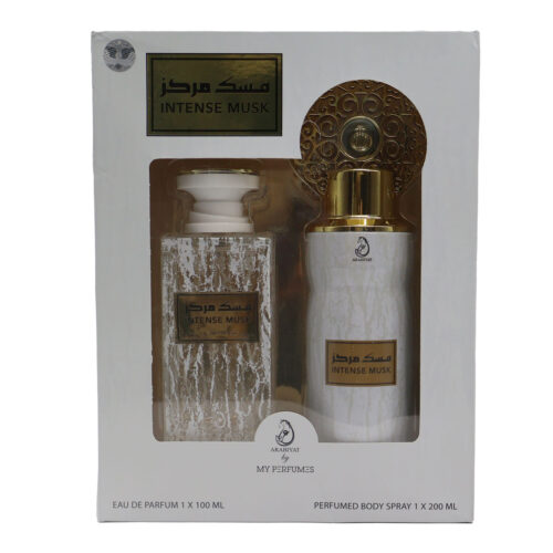 ARABIYAT- INTENSE MUSK EAU DE PARFUM 100ML + 200ML BODY SPRAY BY MY PERFUMES