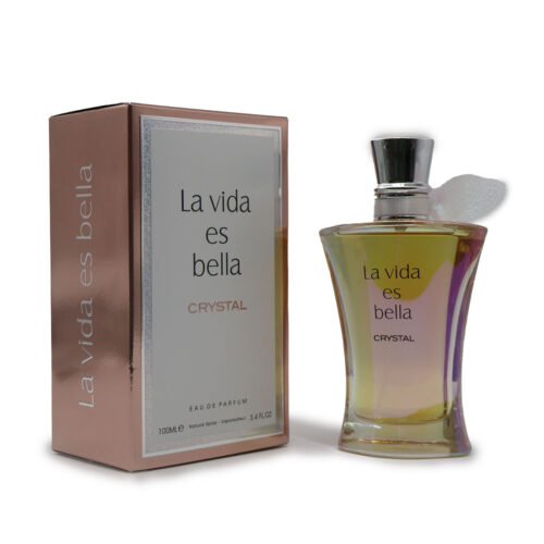 LA VIDA ES BELLA CRYSTAL 100ML EAU DE PARFUM BY MAISON ALHAMBRA