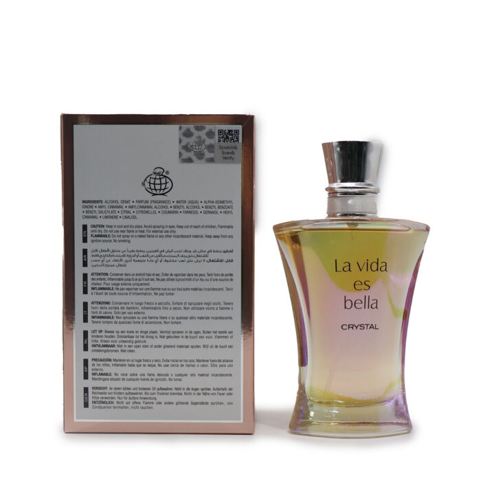 LA VIDA ES BELLA CRYSTAL 100ML EAU DE PARFUM BY MAISON ALHAMBRA - Image 4