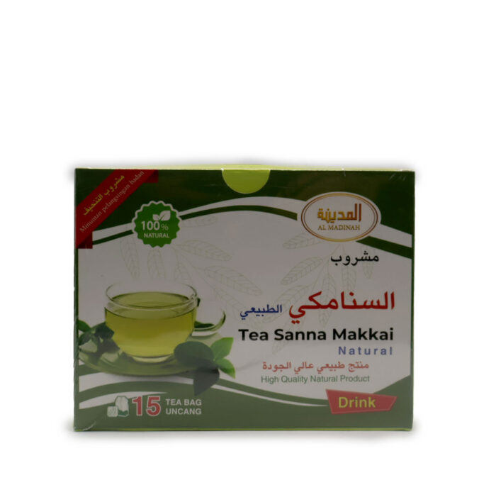 AL MADINAH Tea Sanna Makkai Drink , Minimim Pelangsingan Badan High Quality Natural Product { 15 TEA BAG UNCANG , 25 TEA BAG UNCANG } - Image 2