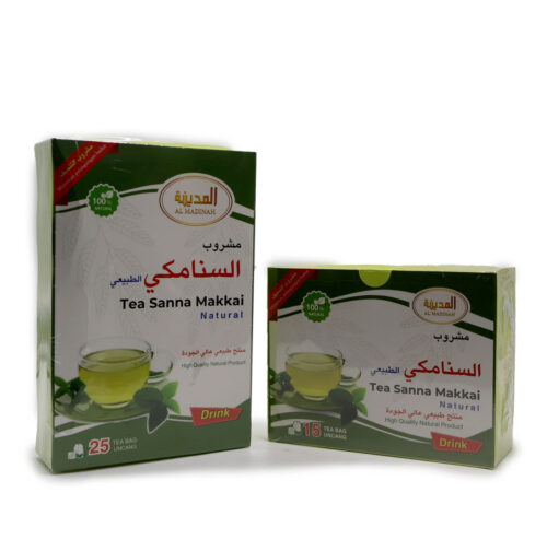 AL MADINAH Tea Sanna Makkai Drink , Minimim Pelangsingan Badan High Quality Natural Product { 15 TEA BAG UNCANG , 25 TEA BAG UNCANG }