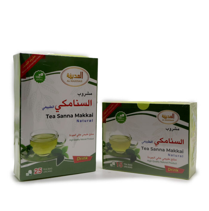 AL MADINAH Tea Sanna Makkai Drink , Minimim Pelangsingan Badan High Quality Natural Product { 15 TEA BAG UNCANG , 25 TEA BAG UNCANG }