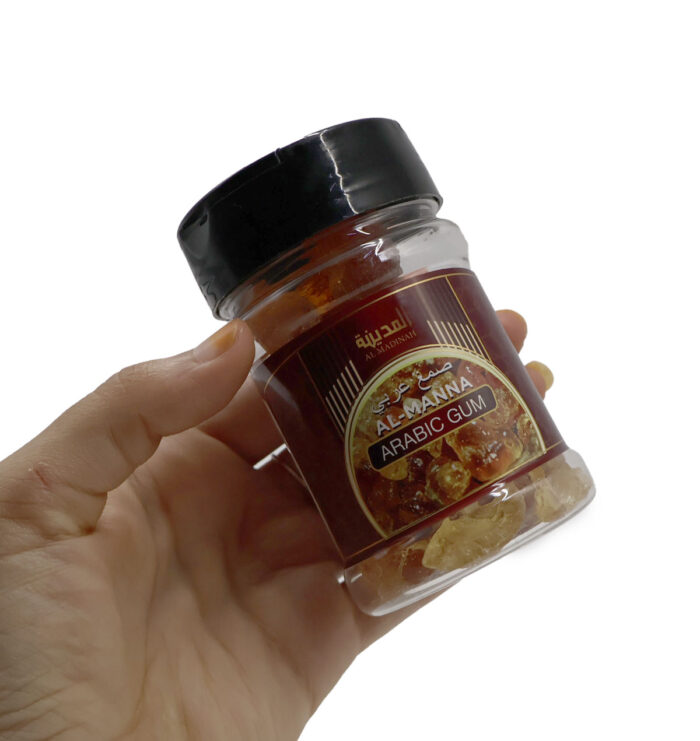 AL-MANNA ARABIC GUM By AL MADINAH 100% Premium Quality { 110G, 200G, 300G } - Image 3