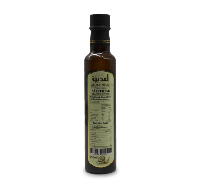 AL MADINAH ORGANIC COCONUT OIL , Cold Pressed Extracts From Fresh Cocount { 250ML, 500ML } - Image 6
