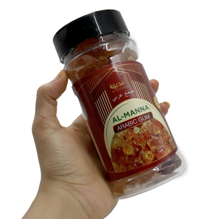 AL-MANNA ARABIC GUM By AL MADINAH 100% Premium Quality { 110G, 200G, 300G } - Image 9