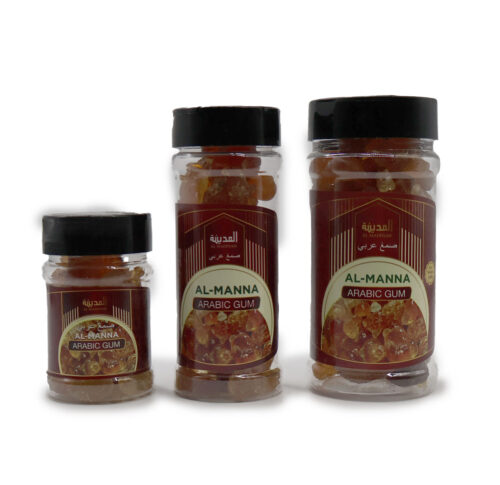 AL-MANNA ARABIC GUM By AL MADINAH 100% Premium Quality { 110G, 200G, 300G }